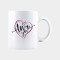 Cana alba personalizata LOVE YOU, INOVATIX&reg;. 330ml