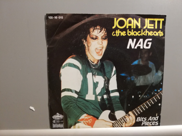 Joan Jett &ndash; Nag (1982/Bellaphon/RFG) - Vinil Single &#039;7/NM+