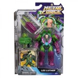 BATMAN DC EROII METAL FORCE FIGURINA LEX LUTHER 10CM SuperHeroes ToysZone