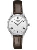 Ceas Dama Tissot Tradition T0632091603800, 31mm, Curea Piele, Geam Safir, Argintiu