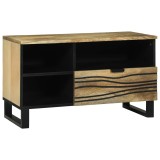 vidaXL Cabinet de depozitare media cu sertar Maro 80 x 33.5 x 46 cm