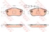Set placute frana,frana disc FIAT PANDA (312) (2012 - 2016) TRW GDB2039