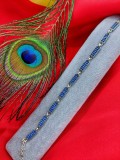 Bratara din Argint --Culoare Blue Saphire--- ARG147A, Argintboutique
