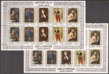 ARABIA DE SUD (UPPER YAFA) 1967 PICTURA (2 blocuri dt. +ndt.) MNH, Nestampilat