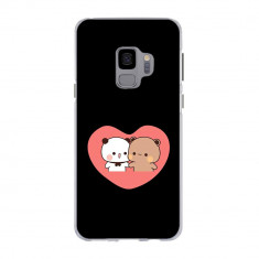 Husa compatibila cu Samsung Galaxy S9 Silicon Gel Tpu Model Bubu Dudu In Heart