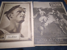 REVISTA STADION 11 FEBRUARIE 1948 SI POSTER ION MOINA foto