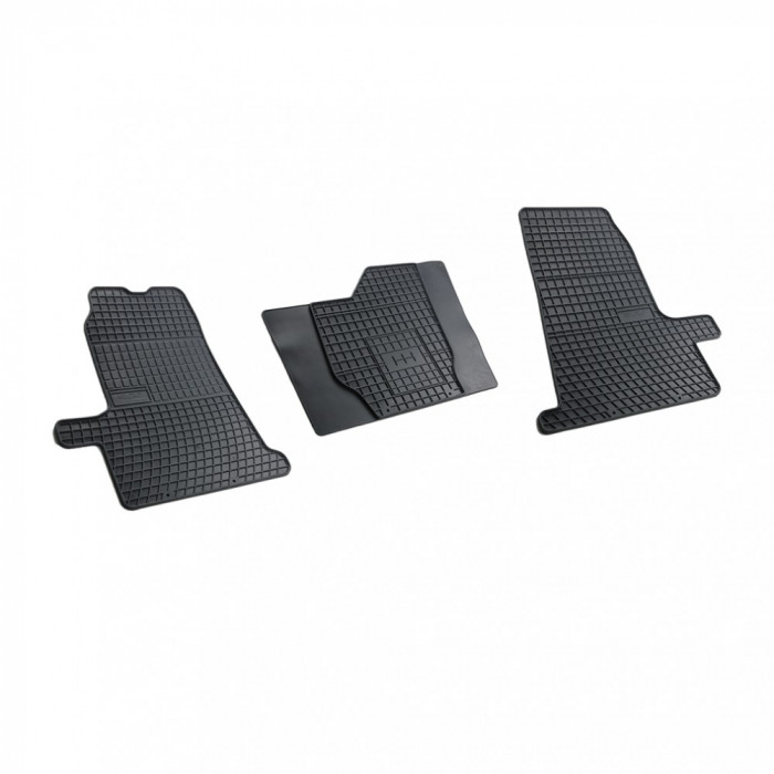 Set covorase auto din cauciuc Ford Transit 2000- 2006-, presuri BestAutoVest, negre, 3 buc.