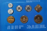 SV * Antilele Olandeze SET MONETAR 1 - 5 - 10 - 25 - 50 CENT 1 + 2.5 GULDEN 1991, America Centrala si de Sud, Cupru-Nichel