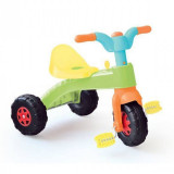 Tricicleta pentru copii Dolu Pastel, pedale pe roata din fata, claxon