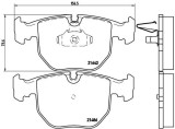 BREMBO P 06 021 PRIME LINE set placute frana,frana disc