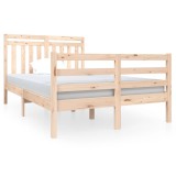 Cumpara ieftin Cadru de pat mic dublu, 120x190 cm, lemn masiv