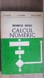 Matematici speciale. Calcul numeric- C.M.Bucur, C.A.Popeea, Gh.Gh.Simion