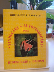 Vindecari, autovindecari prin bioenergie ?i daoism. Gheorghe I. Barbatu. 1997 foto