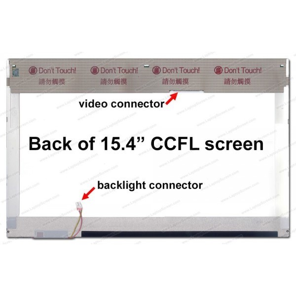 Display - ecran laptop Gateway W650i model LTN154AT01 CCFL