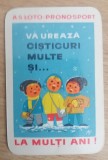 C9 5 - 1970 - Calendar de buzunar - reclama Loto - Pronosport
