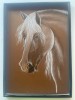 Tablou - Cal &quot; Bretonata&quot;, Animale, Carbune, Realism