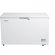 Lada frigorifica Heinner HCF-371CNHF+, 371 l, Control electronic, Clasa F, Alb