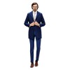 Palton barbati business slim bleumarin B109, 50, 52, 54