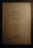 Revue des etudes indo-europeennes (dir. Vlad Banateanu), III, fasc. 3-4, 1943