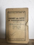 Carnet de Note si Corespondenta - Liceul de fete