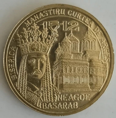 Moneda Romania - 50 Bani 2012 - Neagoe Basarab - Din fisic foto