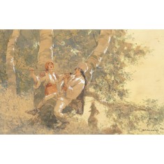 Ignat Bednarik, Scena romantică &icirc;n pădure