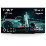 Televizor Sony OLED 42A90K, 107 cm, Smart Google TV, 4K Ultra HD, 100 Hz, Clasa G, Smart TV