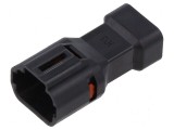 Conector cablu-cablu DF62W 6 pini mufă tată crimpat