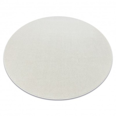 ETON PLUS cerc covor cremă, monocolor, uniformă, uni, cerc 150 cm foto