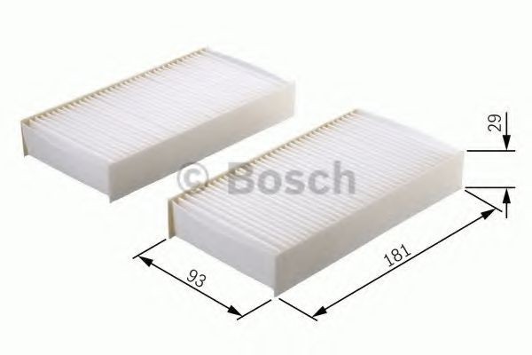 Filtru polen / aer habitaclu HONDA HR-V (GH) (1999 - 2006) BOSCH 1 987 432 167