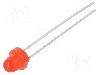 Dioda LED, 5mm, ro&amp;#351;ie, 25...50mcd, 20mA, 2...2,4V, EVERLIGHT - 323-2SDRD/S530-A3