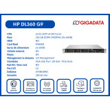 HP DL360 G9 2x E5-2699 v4 256GB P440AR 2x PS Server 6 Luni Garantie