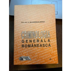 Ion Gherghiu-Brădet Criminologia Generala Romaneasca