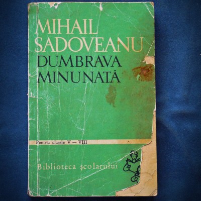 DUMBRAVA MINUNATA - MIHAIL SADOVEANU foto