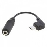 Cablu Adaptor Micro USB Tata la Audio 3.5mm Mama, Oem