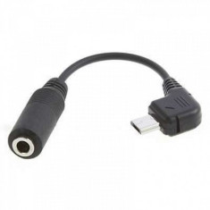 Cablu Adaptor Micro USB Tata la Audio 3.5mm Mama