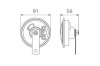 CLAXON ELECTROMAGNETIC 12V 5A TON INALT