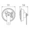 CLAXON ELECTROMAGNETIC 12V 5A TON INALT