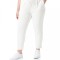 Pantaloni lungi pentru femei ONLY Onlpoptrash Easy Color Noos, alb, 3XL 30L - OUTLET