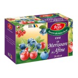 Ceai cu Merisoare si Afine 20 plicuri Fares