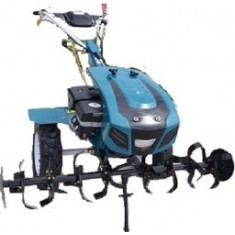 Pachet motocultor Dakard HS1100D New 18CP cu freze, roti metalice si plug reversibil