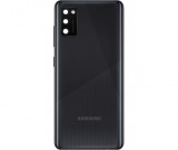 Capac Original Samsung Galaxy A41 cu Geam Camera (SH) negru