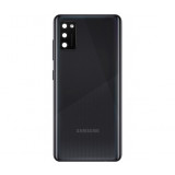Capac Original Samsung Galaxy A41 cu Geam Camera (SH) negru