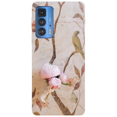 Husa compatibila cu Motorola G20 model Blooming flowers, Silicon, TPU, Viceversa foto