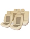Set Huse Scaun Premium Lux Bej, Universale, Umbrella
