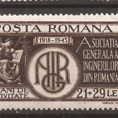 LP 157 Romania -1943 - AGIR, nestampilat