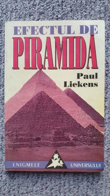 Efectul de piramida, Paul Liekens, Enigmele universului 1998, 170 pagini foto
