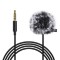 Microfon lavaliera Puluz PU424 - 1.5m, mufă jack 3,5 mm