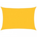 Cumpara ieftin Panza parasolar, galben, 3x4 m HDPE, 160 g/m&sup2;