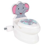 Olita Educativa Copii Pilsan Elephant cu Sunet, Suport Hartie, Baza Anti-alunecare, Design Ergonomic, 1.5 ani+